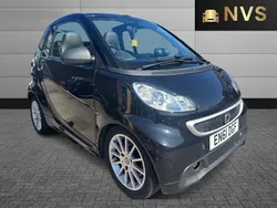Black Used 2012 Smart ForTwo Cabrio Passion Cabriolet | £3,495 (Fair price)