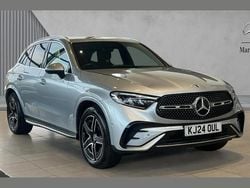 Silver Used 2024 Mercedes GLC300e AMG line SUV | £39,480 (Super price)