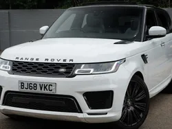 White Used 2018 Land Rover Range Rover Sport Autobiography Dynamic SUV | £27,999 (Fair price)