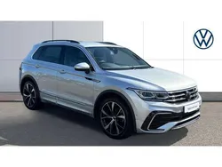 Silver Used 2021 VW Tiguan R-line SUV | £26,163 (Fair price)