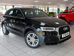 Black Used 2018 Audi Q3 S-Line SUV | £14,989 (Fair price)