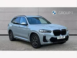 Grey Used 2022 BMW X3 M Sport SUV | £33,995 (A bit pricey)