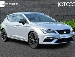 Silver Used 2019 Seat Leon Black Edition Hatchback | £14,460 (Fair price)