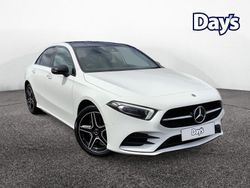 White Used 2022 Mercedes A250 AMG line Sedan | £19,999 (Fair price)