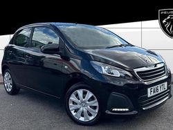 Black Used 2016 Peugeot 108 Active Hatchback | £7,000 (Fair price)