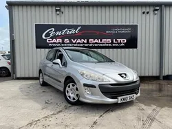 Silver Used 2010 Peugeot 308 S Hatchback | £2,495 (Expensive)