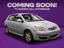 Blue Used 2006 Toyota Corolla Hatchback | £4,950 (A bit pricey)