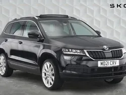 Black Used 2021 Skoda Karoq SUV | £22,208 (Fair price)