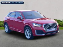 Red Used 2019 Audi Q2 S-Line SUV | £18,783 (Good price)
