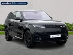 Black Used 2023 Land Rover Range Rover Sport Autobiography SUV | £73,308 (Fair price)