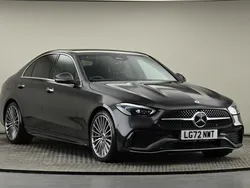 Grey Used 2022 Mercedes C200 AMG Line Premium Sedan | £31,350 (Fair price)