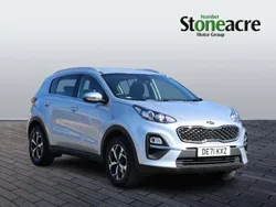 Silver Used 2021 Kia Sportage 2 SUV | £13,497 (Good price)