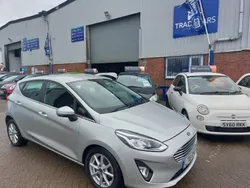 Silver Used 2018 Ford Fiesta Zetec Hatchback | £6,495 (Fair price)