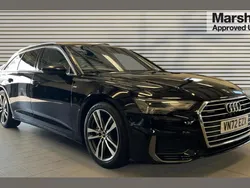 Black Used 2022 Audi A6 S-Line Estate | £29,490 (Fair price)