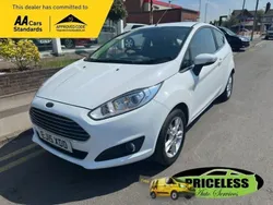 White Used 2015 Ford Fiesta Zetec Hatchback | £6,495 (Fair price)