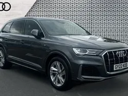 Grey Used 2022 Audi Q7 S-Line SUV | £40,083 (Good price)