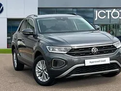 Grey Used 2024 VW T-Roc Life SUV | £24,279 (Fair price)