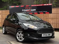 Black Used 2014 Ford Fiesta Zetec Hatchback | £4,895 (Fair price)