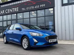 Blue Used 2019 Ford Focus Titanium Hatchback | £8,495 (Fair price)