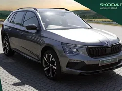 Graphite grey metallic Used 2024 Skoda Kamiq Monte Carlo SUV | £22,982 (Fair price)