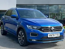 Blue Used 2020 VW T-Roc R-line SUV | £22,474 (Fair price)