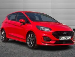 Red Used 2022 Ford Fiesta ST-Line Hatchback | £15,991 (Fair price)