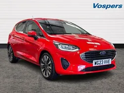 Red Used 2023 Ford Fiesta Titanium X Hatchback | £14,300 (Fair price)