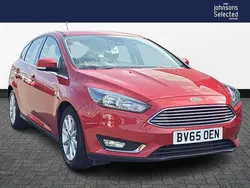 Red Used 2015 Ford Focus Titanium Hatchback | £6,750 (Fair price)