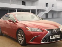 Red Used 2020 Lexus ES300H Sedan | £16,490