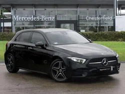 Black Used 2023 Mercedes A180 AMG Line Premium Hatchback | £24,775 (Expensive)