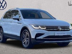 White Used 2023 VW Tiguan Elegance SUV | £26,345 (Fair price)