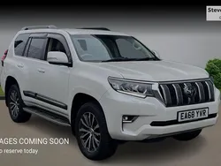 White Used 2018 Toyota Land Cruiser SUV | £43,963 (Expensive)