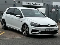 Solid pure white Used 2019 VW Golf VII R Hatchback | £21,990 (Super price)
