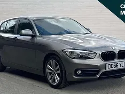 Silver Used 2016 BMW 116 Sport Line Hatchback | £9,751 (Fair price)