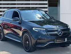 Black Used 2022 Mercedes EQC400 AMG Line Premium Plus SUV | £32,688 (A bit pricey)
