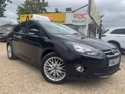 Black Used 2013 Ford Focus Zetec Hatchback | £5,499 (Expensive)