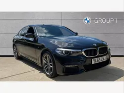 Black Used 2020 BMW 520 M Sport Sedan | £20,595 (Super price)