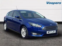 Blue Used 2017 Ford Focus Zetec Hatchback | £5,900 (Good price)