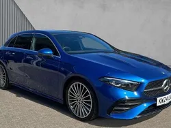 Spectral blue metallic Used 2024 Mercedes A200 AMG Line Premium Plus Hatchback | £29,310