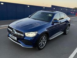 Blue Used 2019 Mercedes GLC300 AMG Line Premium Plus Coupe | £29,490 (Good price)