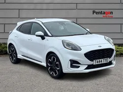 White Used 2023 Ford Puma ST-Line X SUV | £18,495 (A bit pricey)