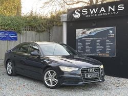 Blue Used 2014 Audi A6 S-Line Sedan | £7,495 (Fair price)