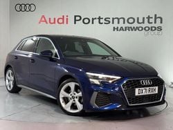 Blue Used 2021 Audi A3 S-Line Hatchback | £19,490 (Fair price)