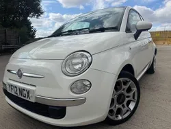 White Used 2012 Fiat 500 Lounge Hatchback | £2,650 (Good price)