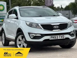 White Used 2013 Kia Sportage 2 SUV | £4,990 (Fair price)