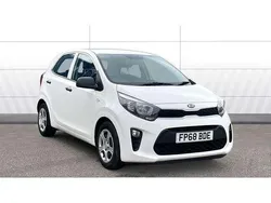 White Used 2018 Kia Picanto Hatchback | £6,116 (Fair price)