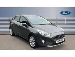 Grey Used 2020 Ford Fiesta Titanium Hatchback | £8,999 (Good price)
