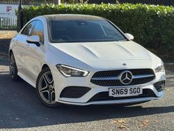White Used 2019 Mercedes CLA180 AMG line Sedan | £19,995 (Good price)