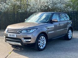Brown Used 2015 Land Rover Range Rover Sport HSE SUV | £13,975 (Fair price)