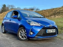 Blue Used 2017 Toyota Yaris Hatchback | £7,979 (Super price)